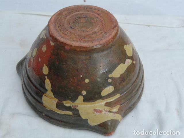 Antig&uuml;edades: ANTIGUO MORTERO ALMIREZ DE CER&Aacute;MICA. - Foto 8