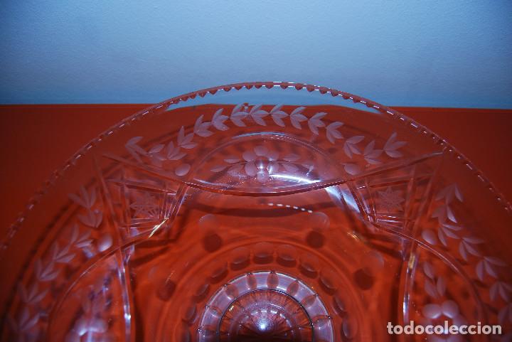 Antig&uuml;edades: CENTRO DE MESA EN CRISTAL - Foto 4