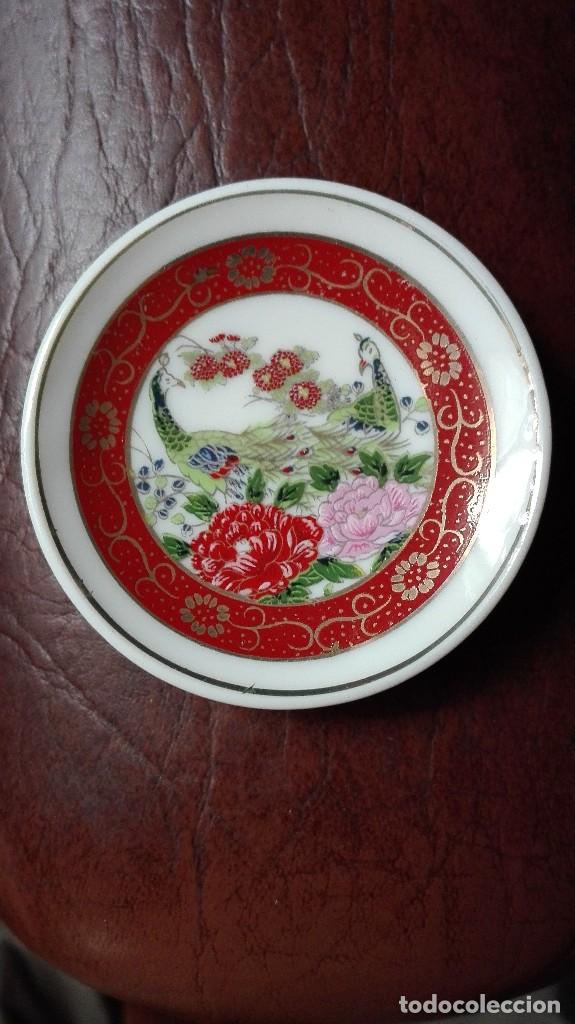 Antig&uuml;edades: Platito de porcelana china - Foto 1