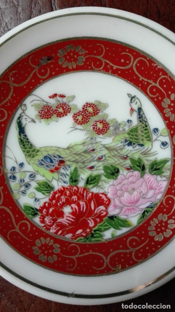 Antig&uuml;edades: Platito de porcelana china - Foto 2