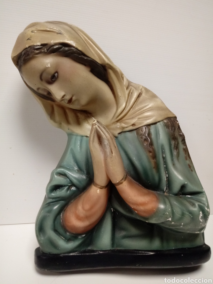 Antig&uuml;edades: VIRGEN EN ESCAYOLA - Foto 1