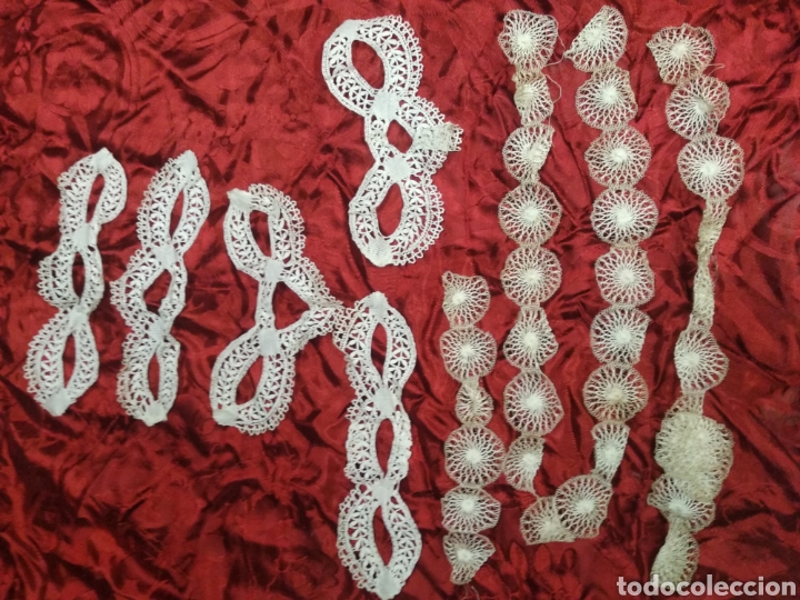 Antig&uuml;edades: Piezas encaje ppio XX - Foto 1