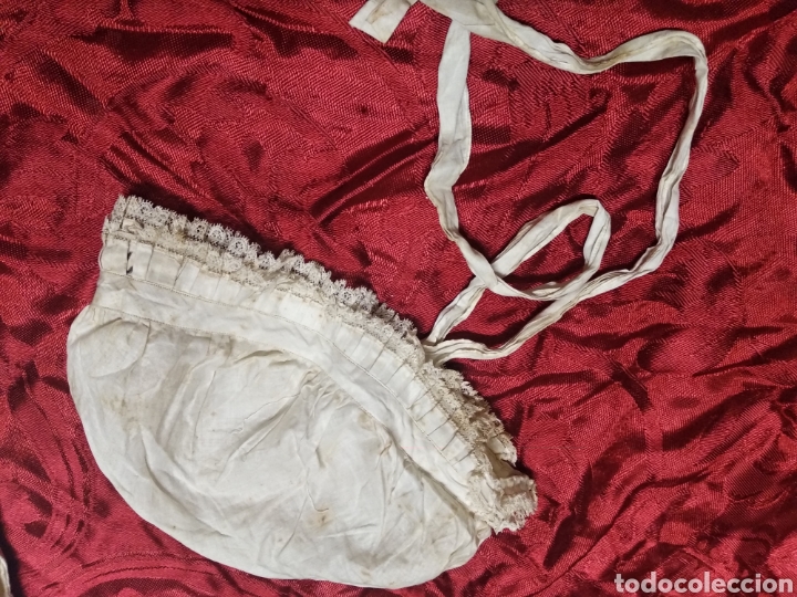 Antig&uuml;edades: Cofia, Gorro noche ppio XX - Foto 3