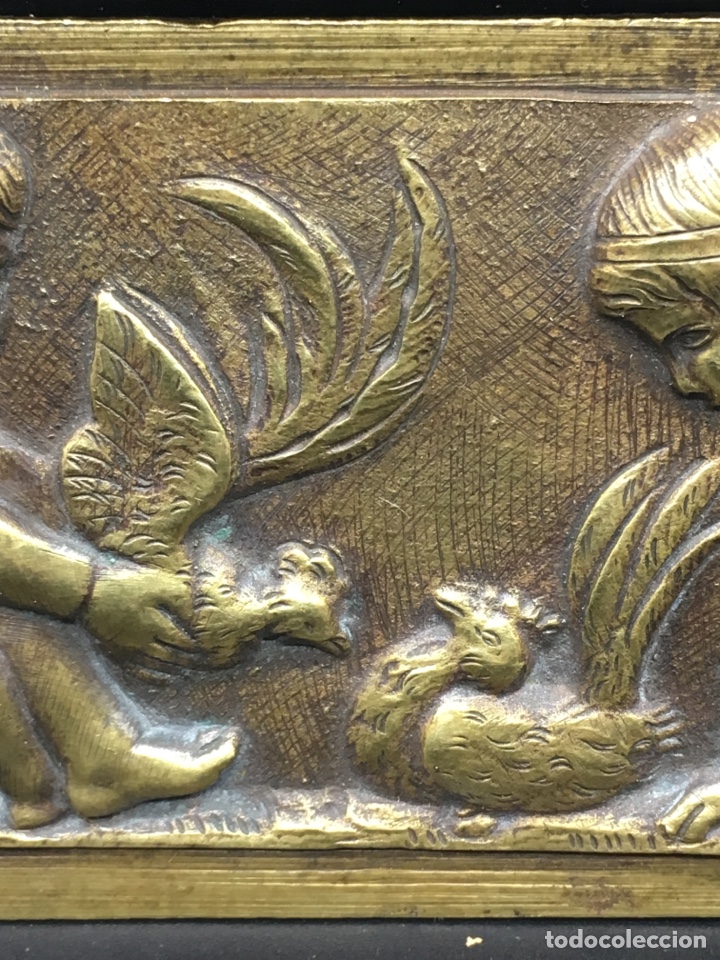 Antig&uuml;edades: Placa de bronce - Foto 4