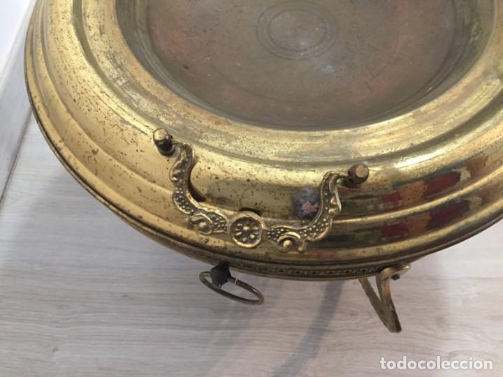 Antig&uuml;edades: BRASERO LATON GRANDE - Foto 6