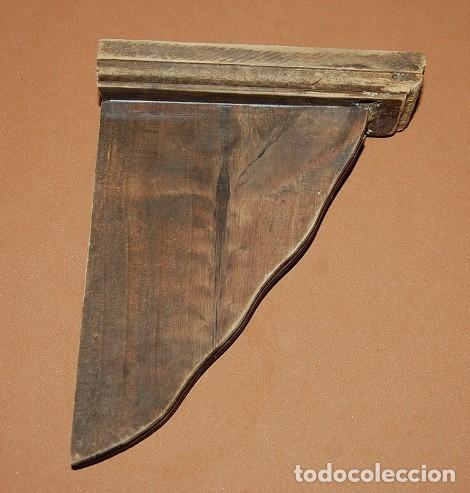Antig&uuml;edades: ANTIGUA ZAPATA DE MADERA - Foto 2