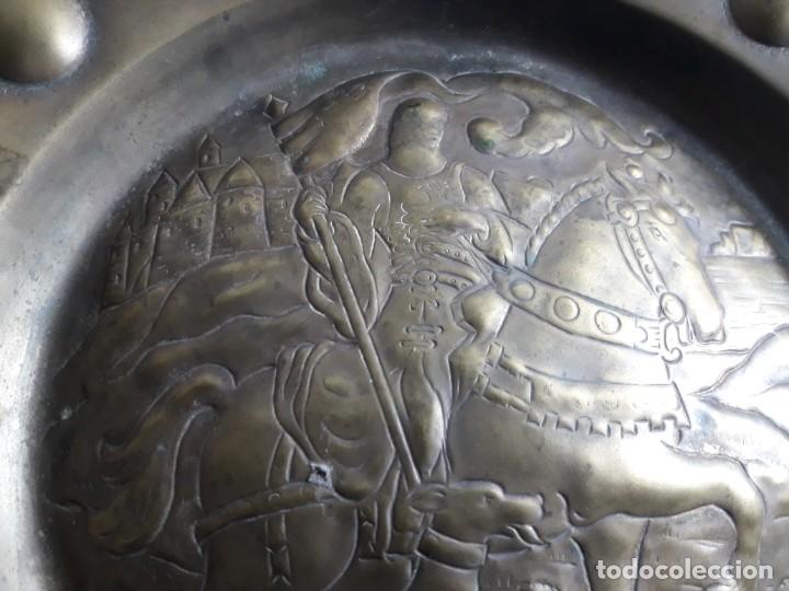 Antig&uuml;edades: Plato decorativo estilo gotico - Foto 4