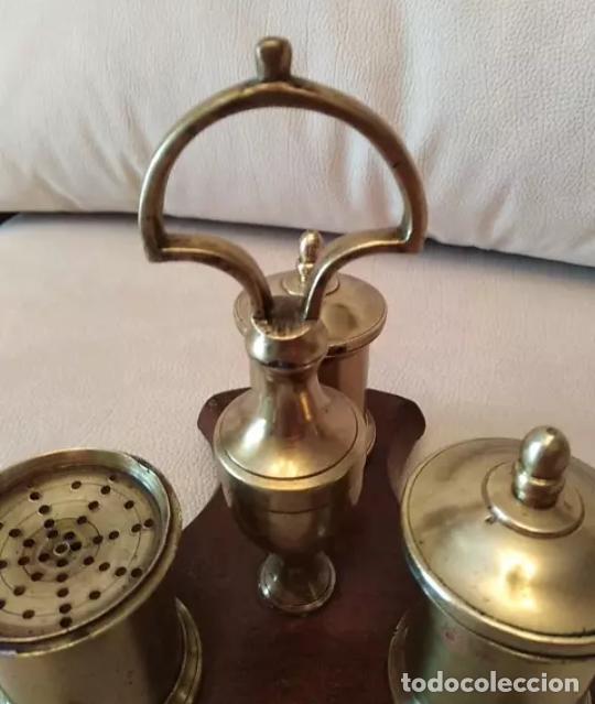 Antig&uuml;edades: Escribania de bronce - Foto 3