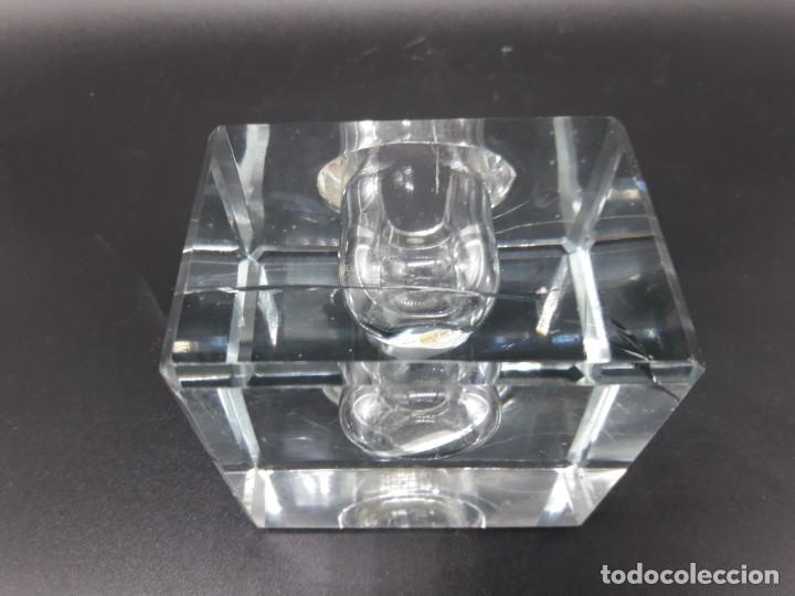 Antig&uuml;edades: Pareja tinteros cristal - Foto 4