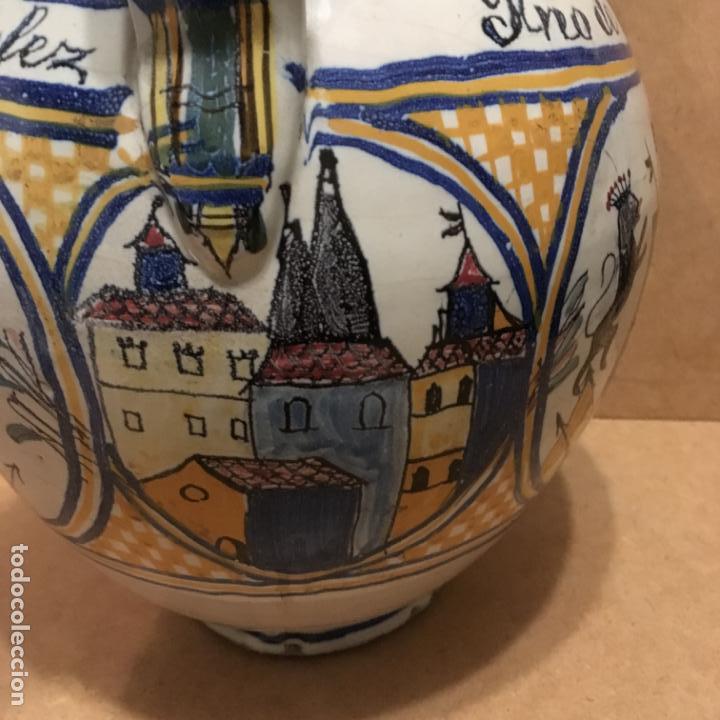 Antig&uuml;edades: Jarra de cer&aacute;mica de Talavera - Foto 13