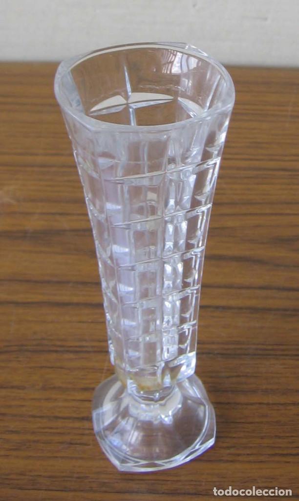 Antig&uuml;edades: COPA &ndash; FLORERO de cristal labrado - Foto 1