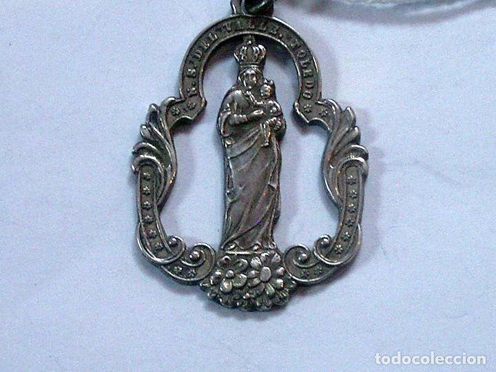 Antig&uuml;edades: Medalla en plata de la virgen del valle. REF-3878 - Foto 1