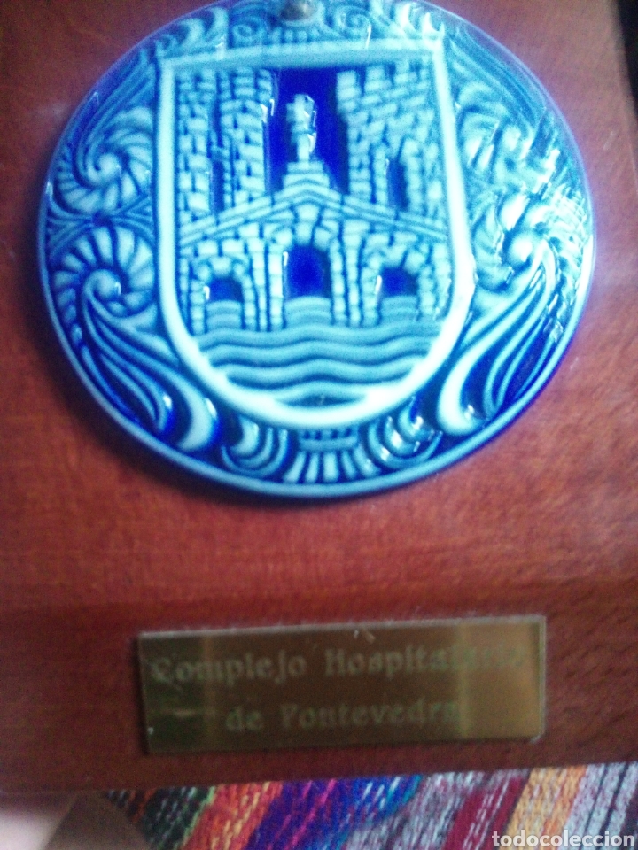 Antig&uuml;edades: Escudo Pontevedra Sargadelos - Foto 9