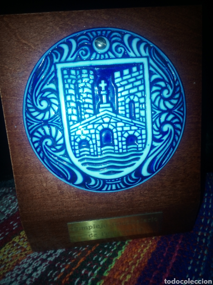 Antig&uuml;edades: Escudo Pontevedra Sargadelos - Foto 10