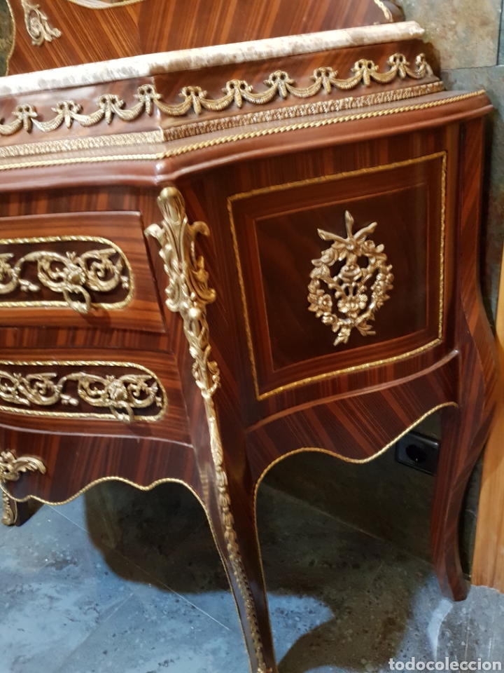 Antig&uuml;edades: COMODA, TOCADOR LINEA Y ESTILO LUIS XV - Foto 3