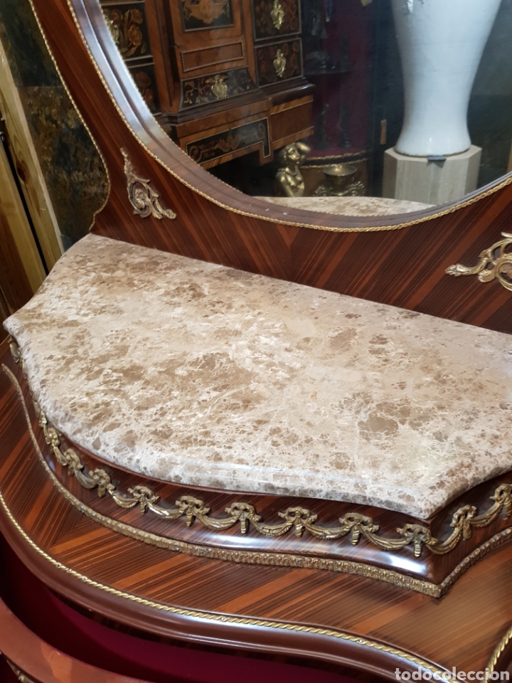 Antig&uuml;edades: COMODA, TOCADOR LINEA Y ESTILO LUIS XV - Foto 7