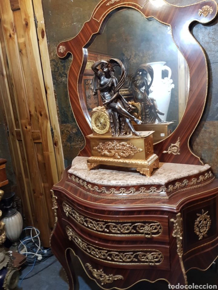 Antig&uuml;edades: COMODA, TOCADOR LINEA Y ESTILO LUIS XV - Foto 11