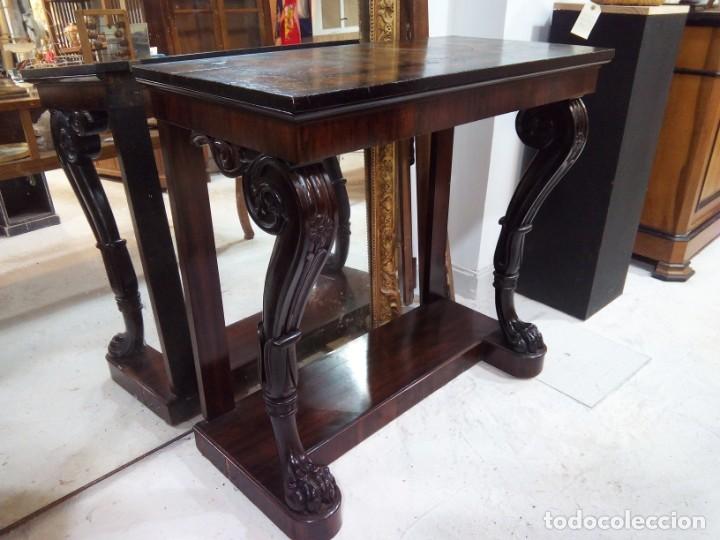 Antig&uuml;edades: CONSOLA DE PALOSANTO - Foto 1