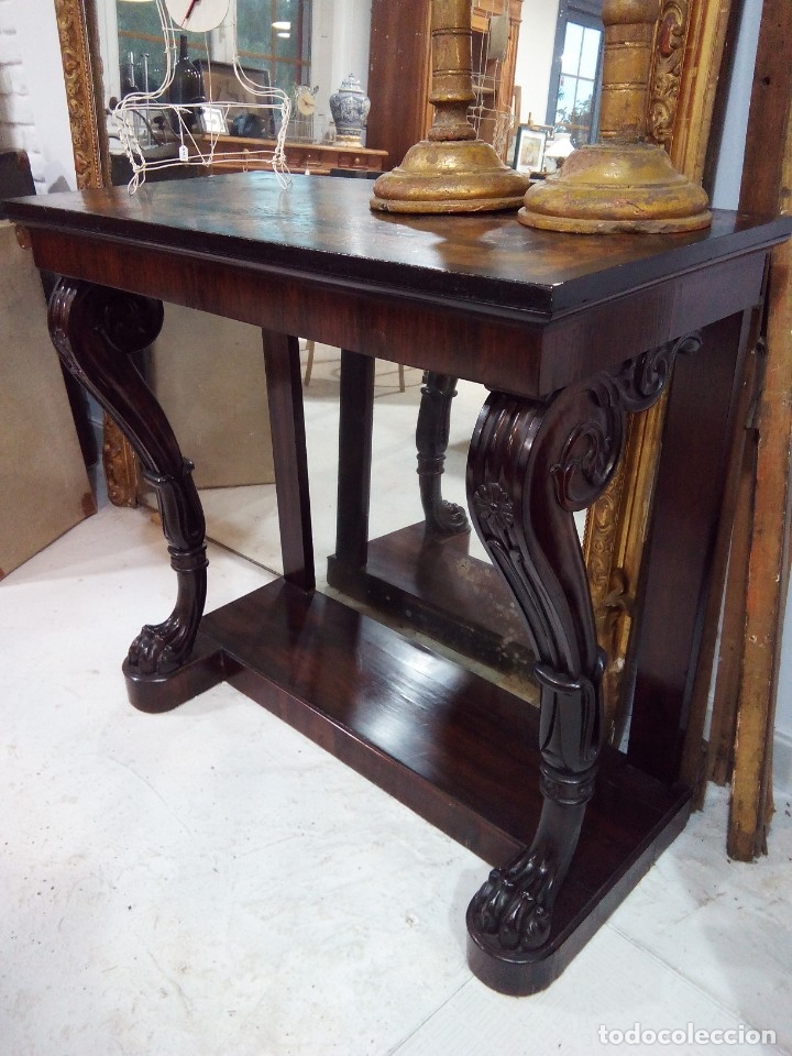Antig&uuml;edades: CONSOLA DE PALOSANTO - Foto 2