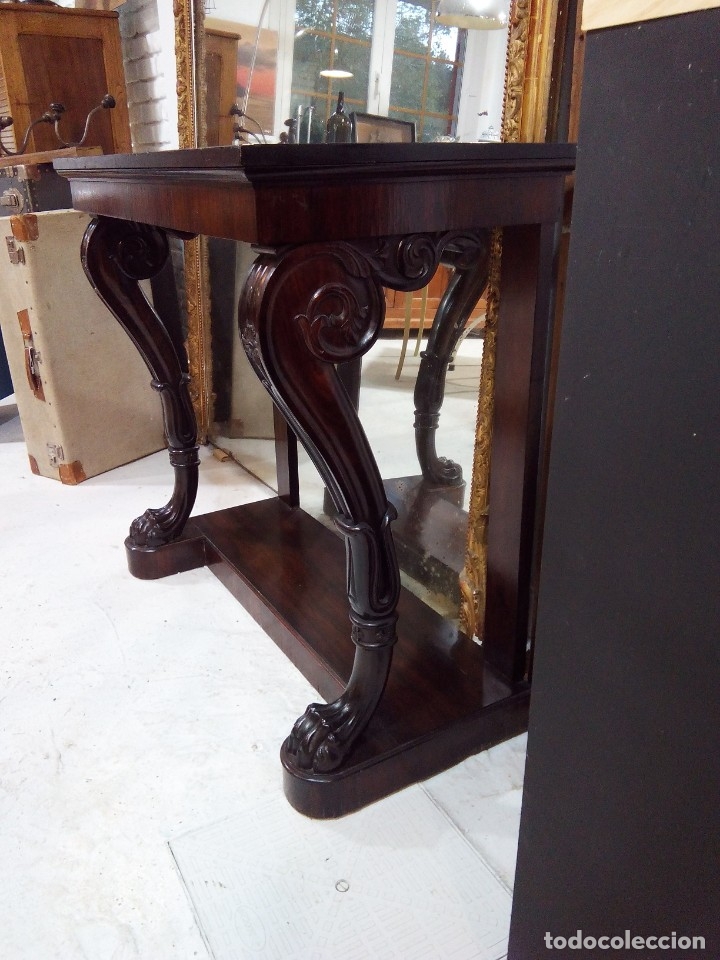 Antig&uuml;edades: CONSOLA DE PALOSANTO - Foto 3