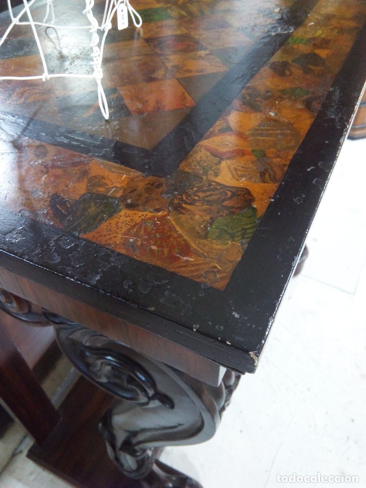 Antig&uuml;edades: CONSOLA DE PALOSANTO - Foto 7
