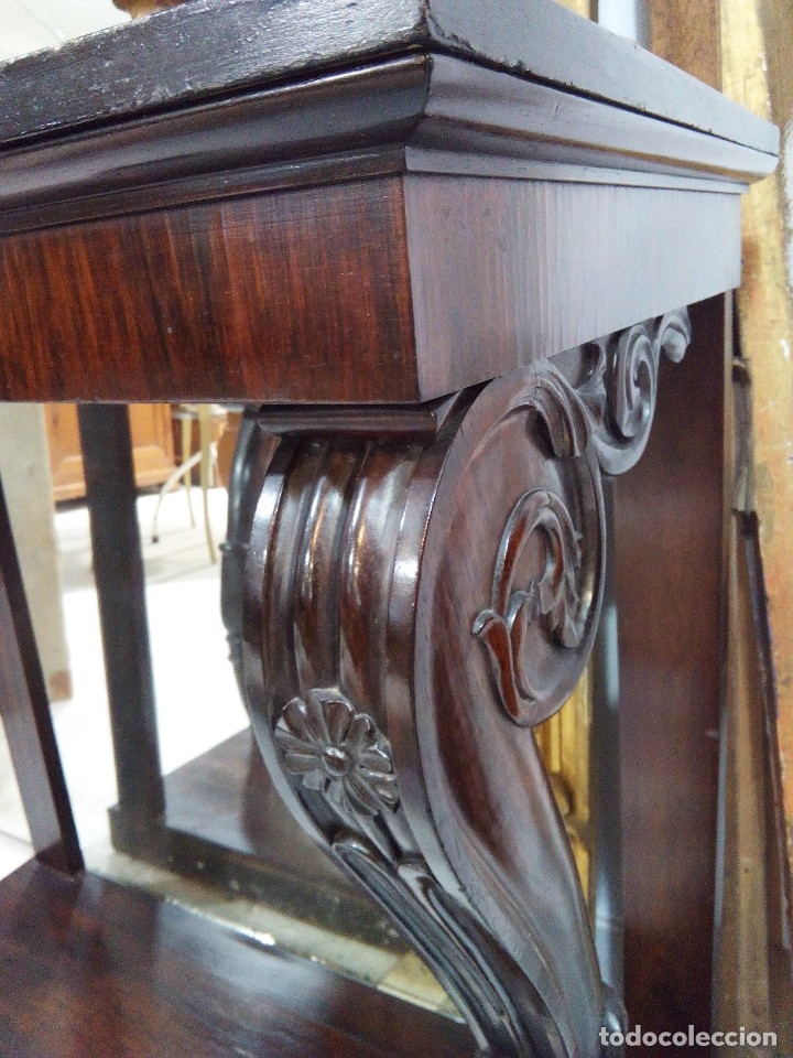 Antig&uuml;edades: CONSOLA DE PALOSANTO - Foto 9