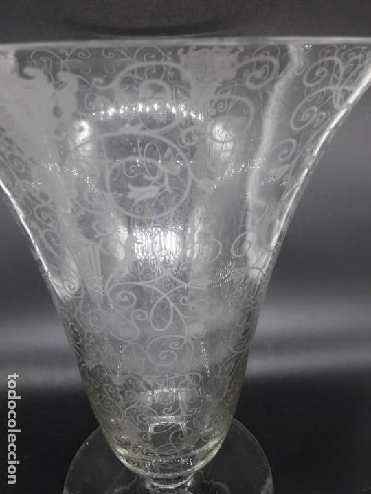 Antig&uuml;edades: Jarr&oacute;n Copa cristal - Foto 3
