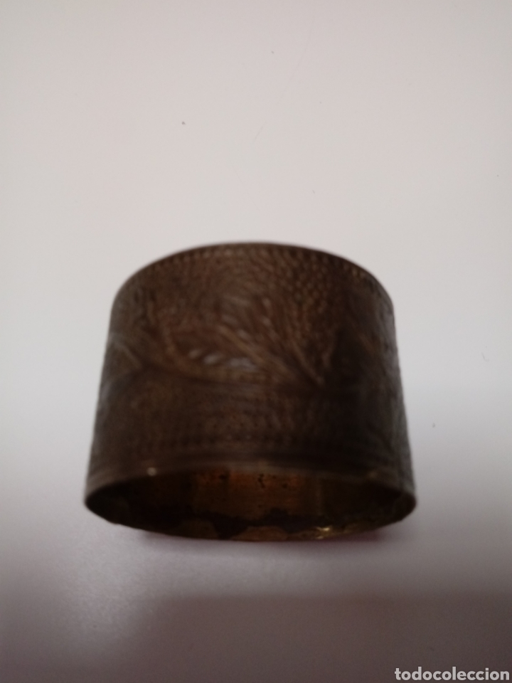 Oggetti Antichi: Servilletero antiguo de laton