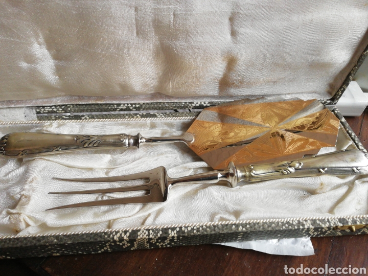 Oggetti Antichi: Estuche postre