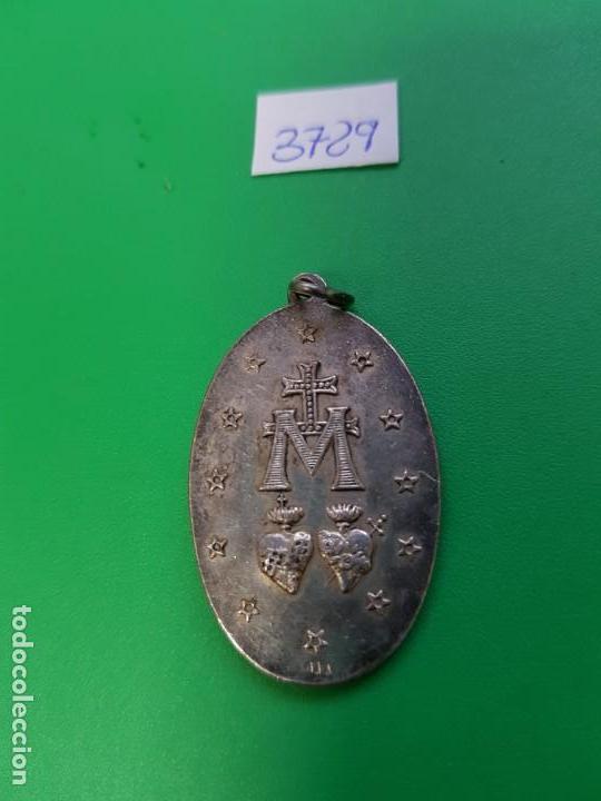 Antig&uuml;edades: MEDALLA  VIRGEN MARIA, PLATA Y ESMALTE - Foto 2