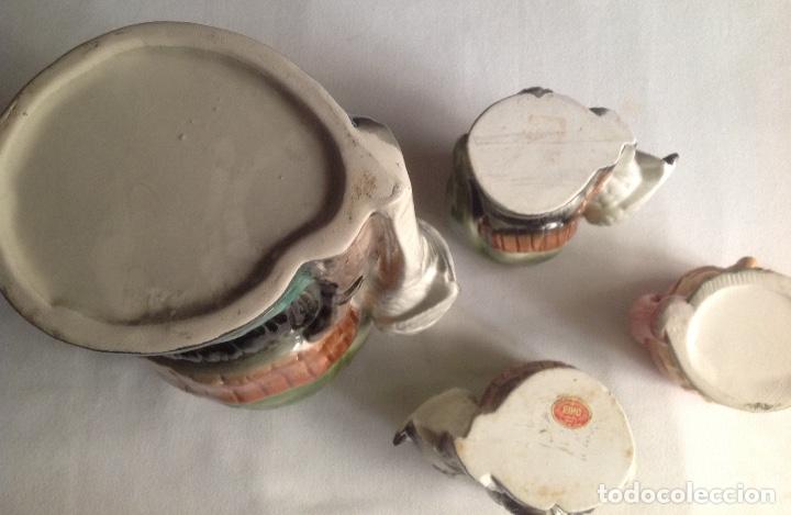 Antig&uuml;edades: CUATRO JARRAS FORMAS DE CARAS PIRATAS - Foto 8
