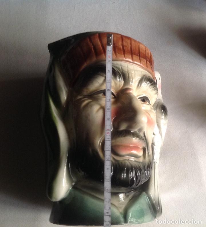 Antig&uuml;edades: CUATRO JARRAS FORMAS DE CARAS PIRATAS - Foto 10