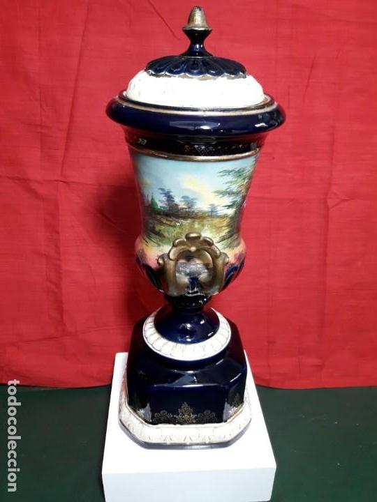 Antig&uuml;edades: Copa de cer&aacute;mica esmaltada - Foto 3