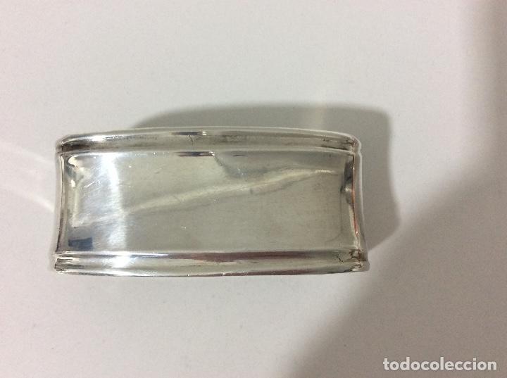 Antig&uuml;edades: Servilletero de plata de ley - Foto 4