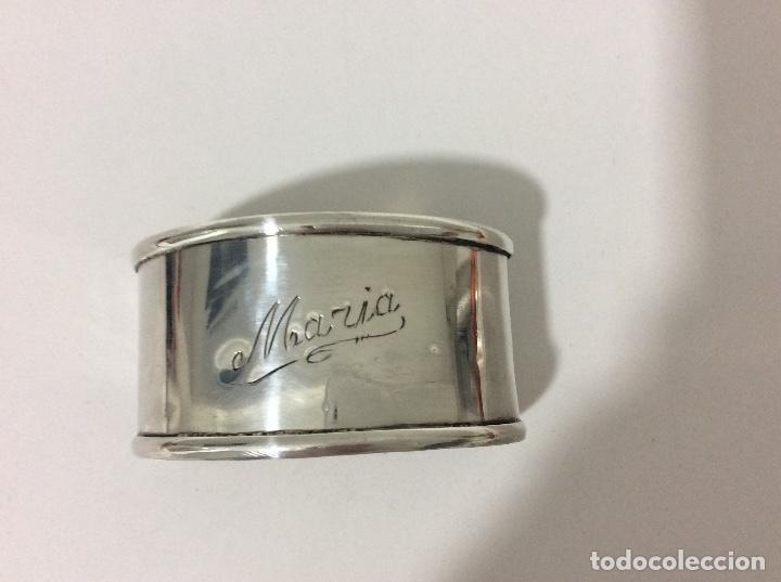 Antig&uuml;edades: Servilletero de plata de ley - Foto 3