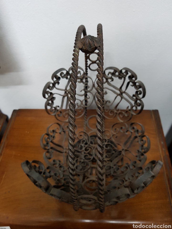Antig&uuml;edades: Frutero forja a&ntilde;os 60 - Foto 6