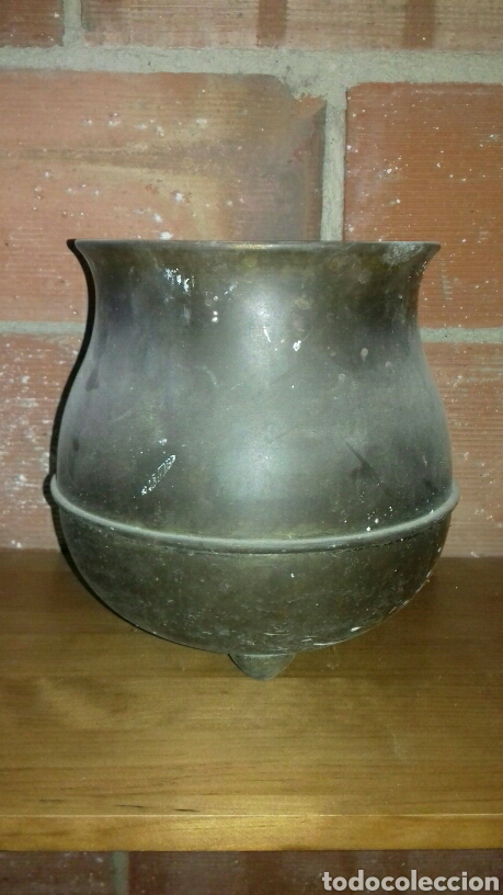 Antig&uuml;edades: Perol de cobre - Foto 1