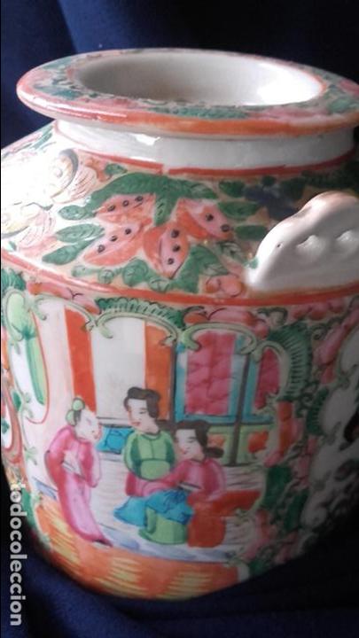 Antig&uuml;edades: Tetera china de Canton - Foto 8