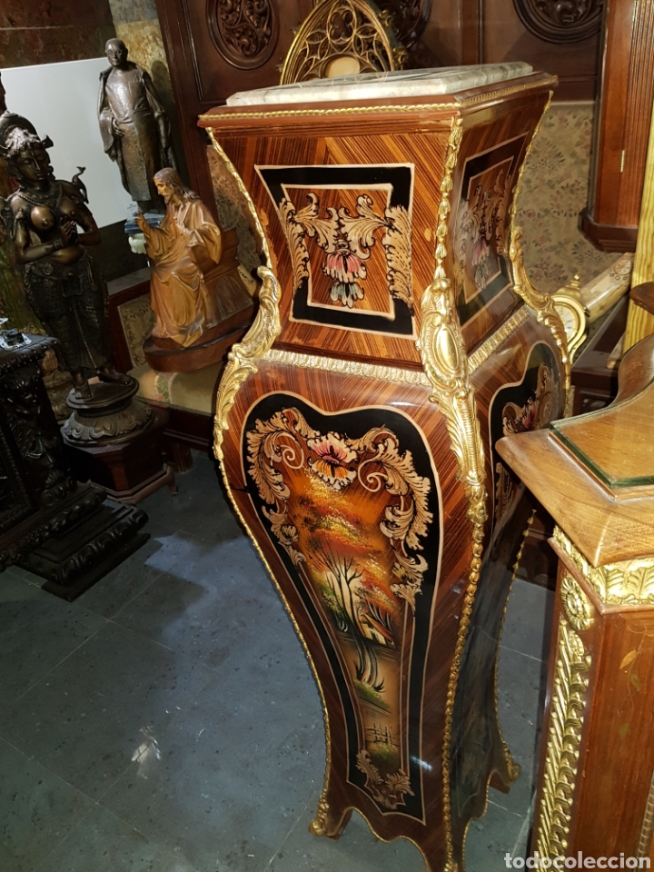 Antig&uuml;edades: Peana Luis XV - Foto 3