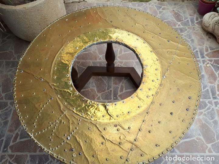 Antig&uuml;edades: antiguo brasero de laton - Foto 3
