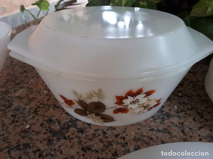 Antig&uuml;edades: antigua vajilla arcopal , flor de almendro - Foto 8