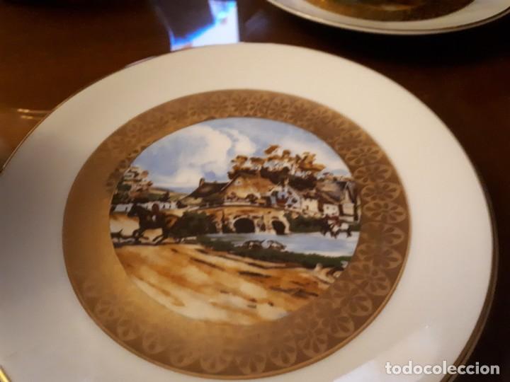 Antig&uuml;edades: antiguo juego de chocolate de limoges - Foto 5