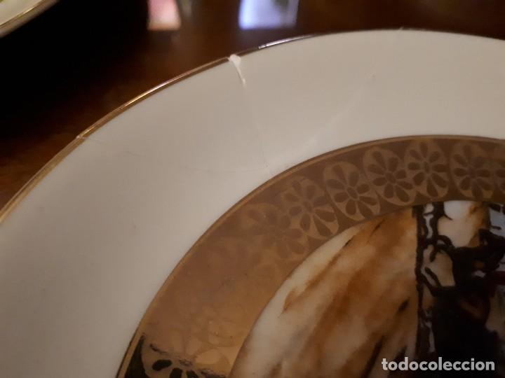 Antig&uuml;edades: antiguo juego de chocolate de limoges - Foto 6