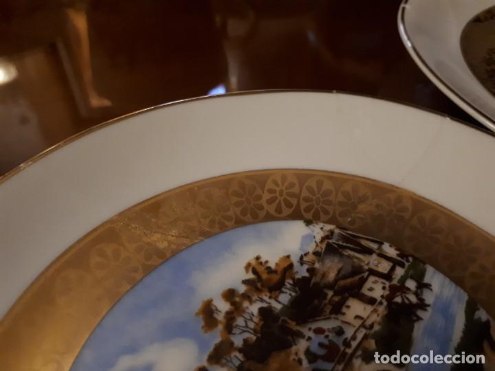 Antig&uuml;edades: antiguo juego de chocolate de limoges - Foto 7