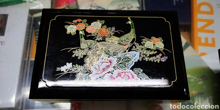 Antig&uuml;edades: Joyero musical japon&eacute;s.Funciona - Foto 1