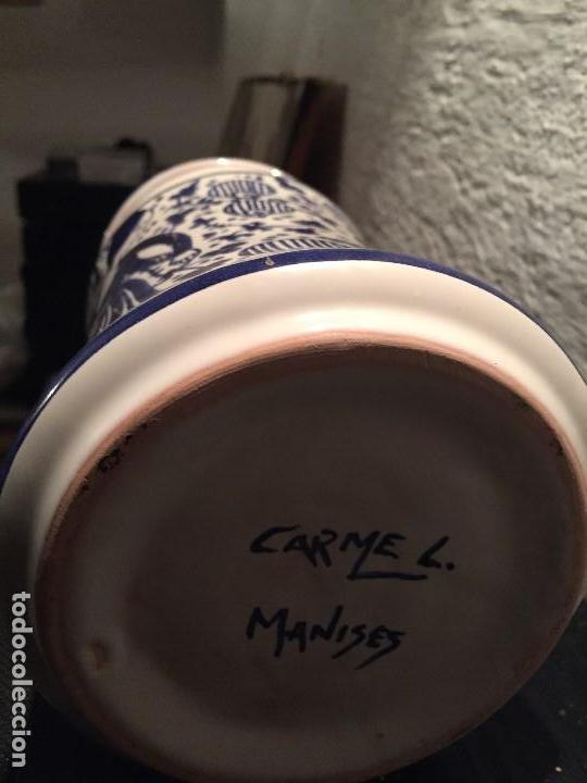 Antig&uuml;edades: Cer&aacute;mica de Manises, firmada - Foto 2
