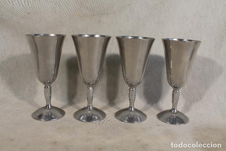 Antig&uuml;edades: 4 copas plateadas - Foto 2
