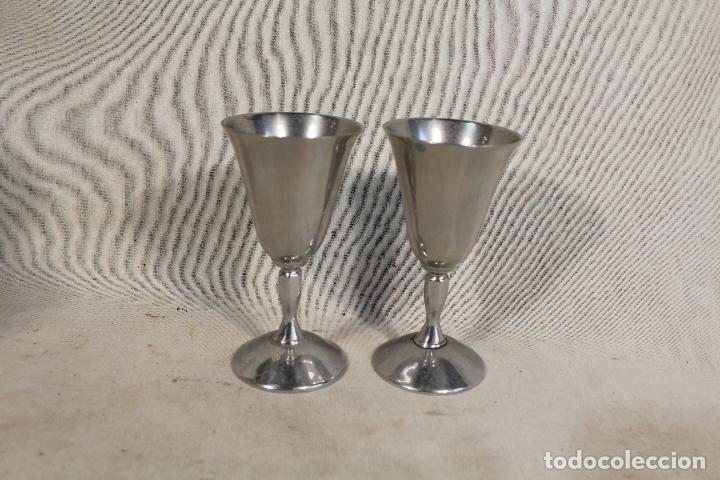 Antig&uuml;edades: 2 copas plateadas - Foto 2