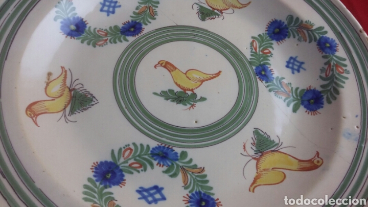 Antig&uuml;edades: Plato &iquest;Manises? 34 cms. - Foto 2
