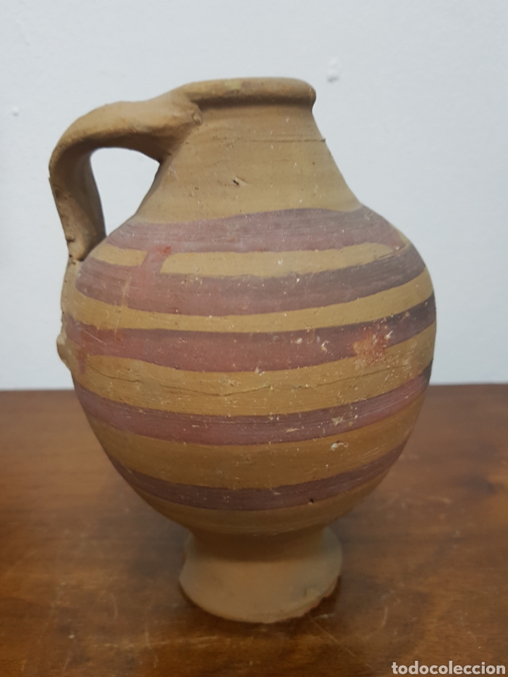 Antig&uuml;edades: Jarr&oacute;n barro vintage - Foto 3
